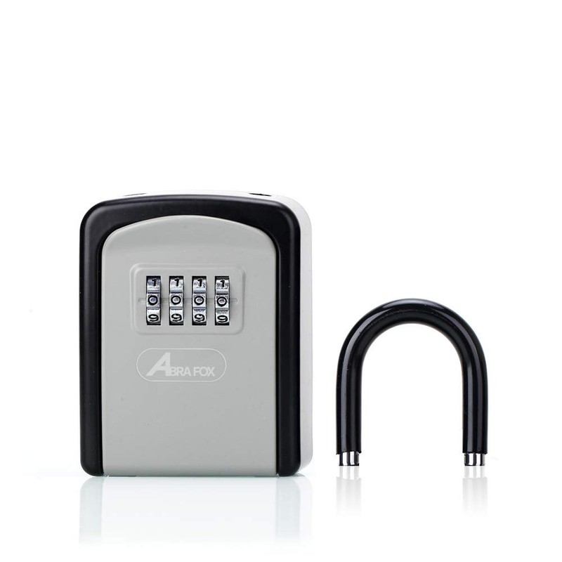 Security Key Box, Dual Usage, Wall Hanging, Key Storage, 4-Digit