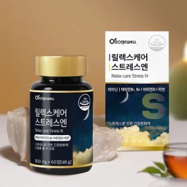 Roniwell [Roniwell] Relax Care Stress N 60 tablets x 3 bottles (total 6 months supply) / [로니웰] 릴렉스케어 스트레스엔 60정 x 3병 (총 6개월분)