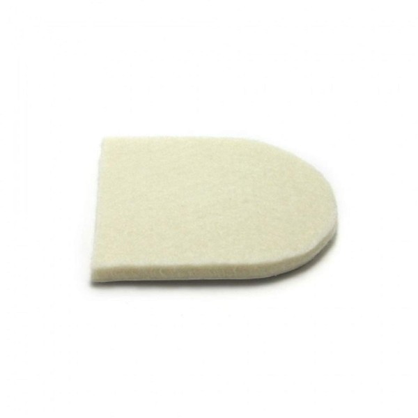 100 Felt Heel Cushion/Lifts for Shoes and Boots, 1/4", Adhesive Backing