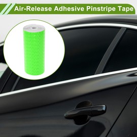 HOPESPANNER Universal 33ft x 6" Reflective Tape Waterproof Strong Adhesive Reflector Tape Warning Safety for Vehicles Trailers Boats Signs PVC Green