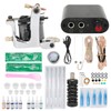 Coil Tattoo Machine Kit Clip Cord Foot Pedal Power Supply
