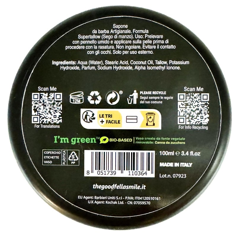 The Goodfellas' smile Shaving Cream Inferno 100 ml