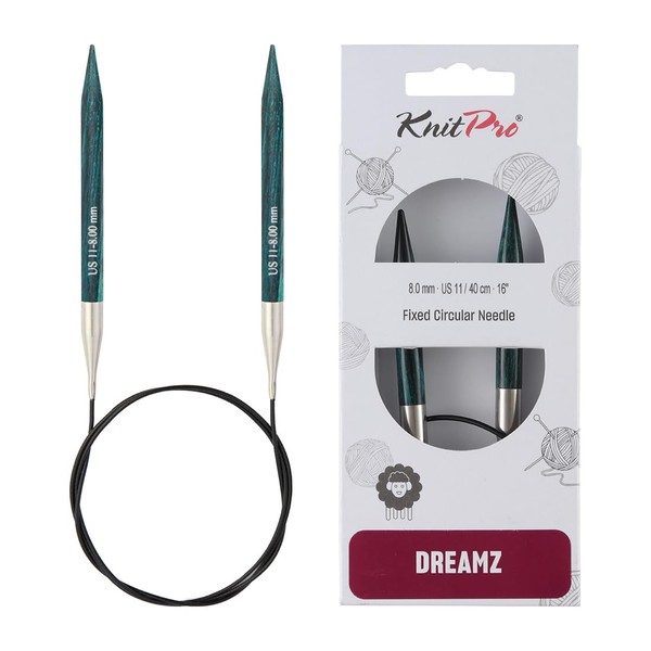 KnitPro Dreamz Fixed Circular Needles 16" (40cm) | US Size