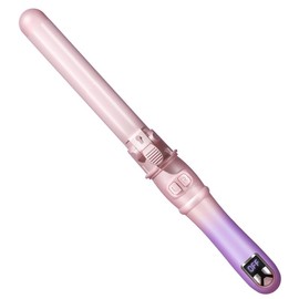 Hahahope Automatic Curling Iron Pro，28mm/1.1-Inch，with LED glam on the go - Color: Black