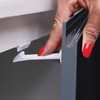 Dreambaby Adhesive Safety Latches for Drawers & Cabinets, White, 8