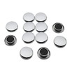 Medium Silver Planning Office Magnets for Fridge, Whiteboard, Noticeboard, Filing