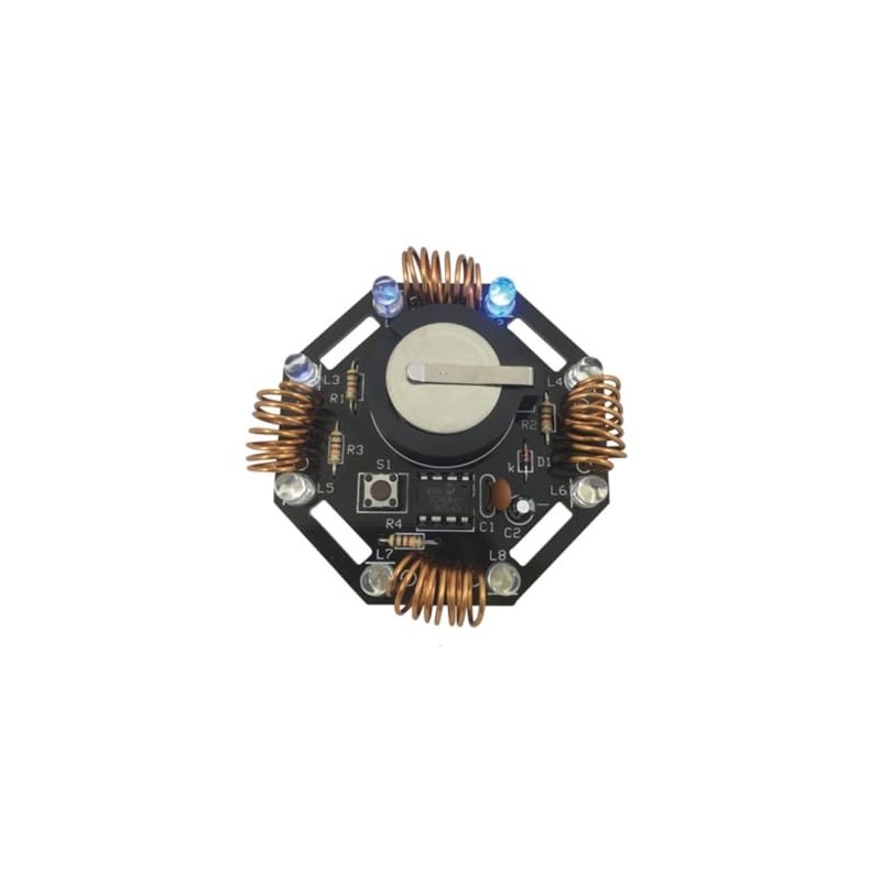 Whadda Soldering Kit, DIY Madlab Electronics Kit, Atom Heart, Create