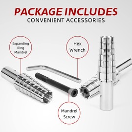 ZruiXuan Ring Size Adjustment Ring Size Increase Ring Shaping Device for Drills Rotary Tools and Lathe Ring Stretcher Expanders Jewelry Tools Expander Mandrel Professional Jewelers Supervision Ring