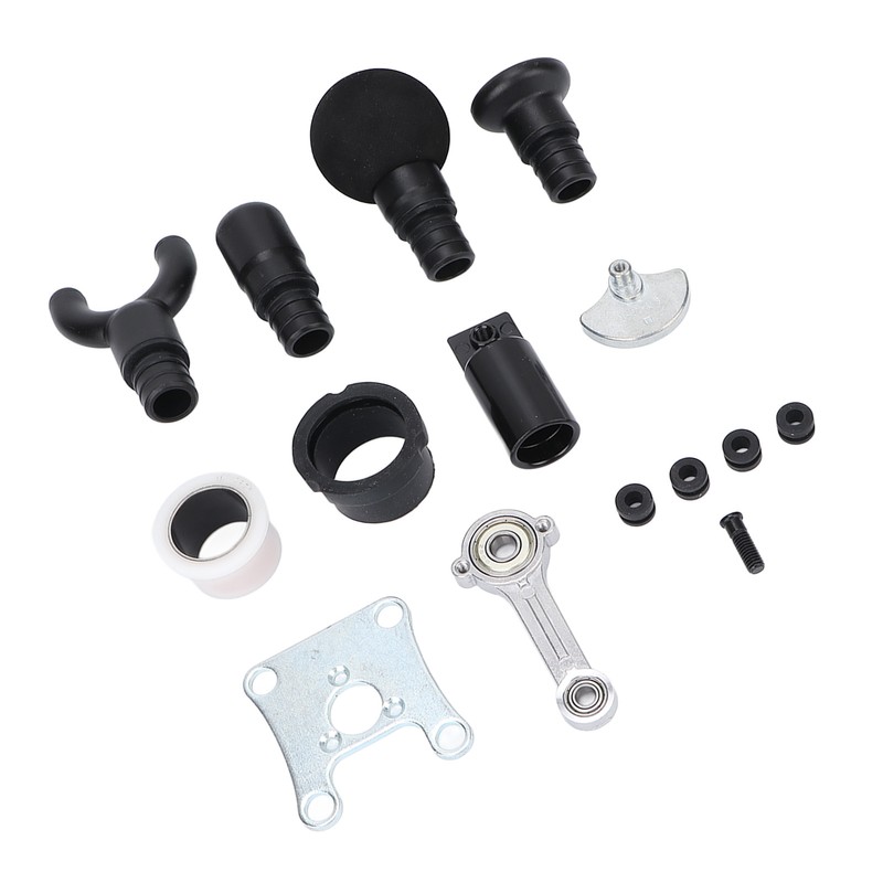 Muscle Massage Gun Replaceable Heads Aluminium Alloy 4 Different Heads