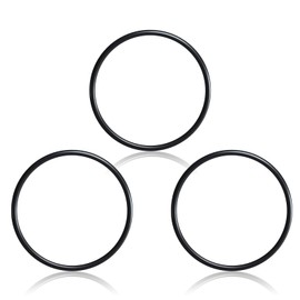 071426 O-Rings、Sleeve and Rotor Unions for Pentair Pool/Spa Cartridges and D.E. Filters，Black, Pack of 3