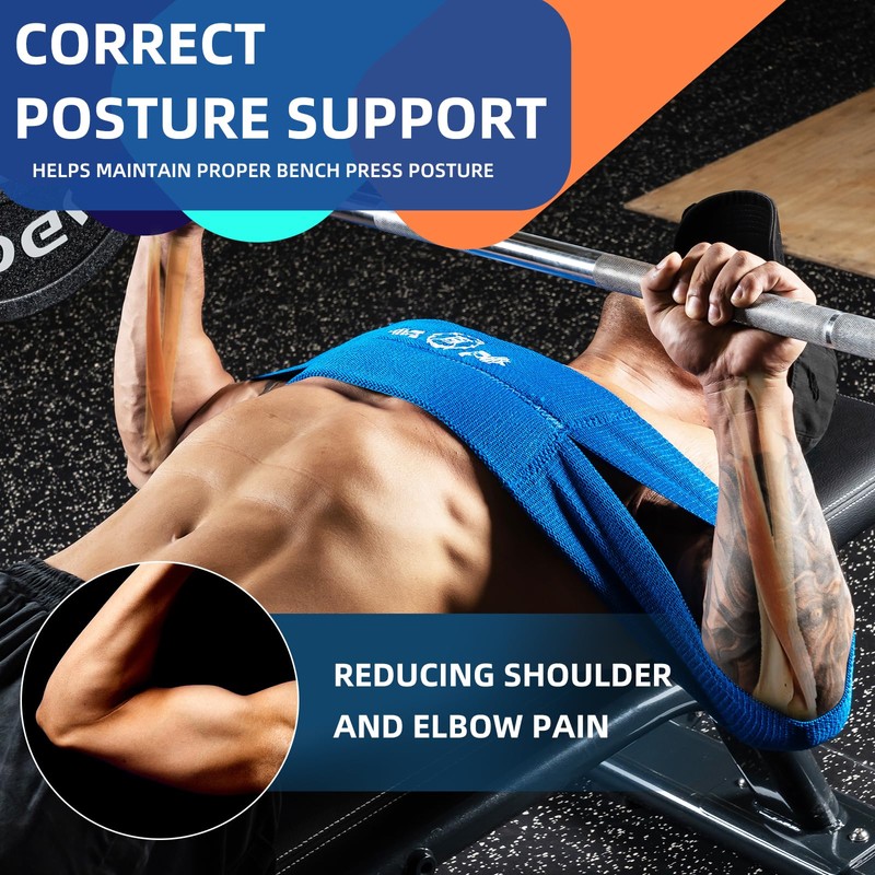 MANUEKLEAR Bench Press Band, Sling Bench Press Band for Men