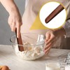Comphic 11 Inch Wooden Sourdough Bread Mixing Stir Stick Spurtle