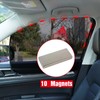 AIMALL 4PCS Magnetic Car Window Sun Shade Set for UV