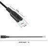 MEIRIYFA IEC320 C7 Power Cable Pigtail Cord,C7 Female Plug Bare