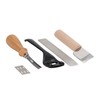 Metal Leather Skiver Set Easy Cutting Incisive Curved Handle Safety