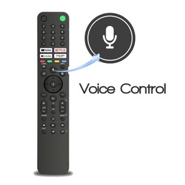 Replacement for Voice Sony TV Remote Control, Compatible for Voice Sony Remote Control for TV Bravia LED RMF-TX520P
