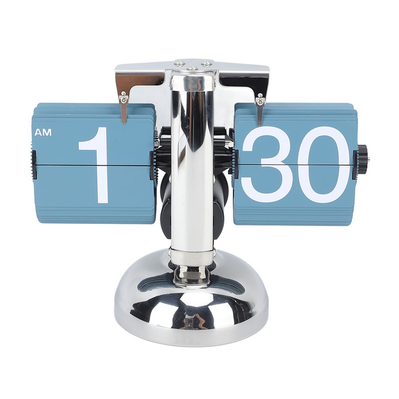 European Style Retro Digital Flip Down Clock 304 Stainless Steel