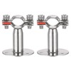 sourcing map Wall Mount Ceiling Mount Pipe Support, 304 Stainless