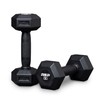 Rep Rubber Grip Dumbbells - 5 lb Pair