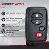 Beefunny Remote Key Fob Replacement for Toyota Highlander 2008 2009