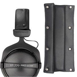 DT990 Pro Headband Replacement DT770 Headband DT880 Head Band Cover Pad Parts Accessories Compatible with Beyerdynamic DT 990 Pro/DT 880 Pro/DT 770 Pro/DT990/DT880/DT770 Gaming Headset. (Black)