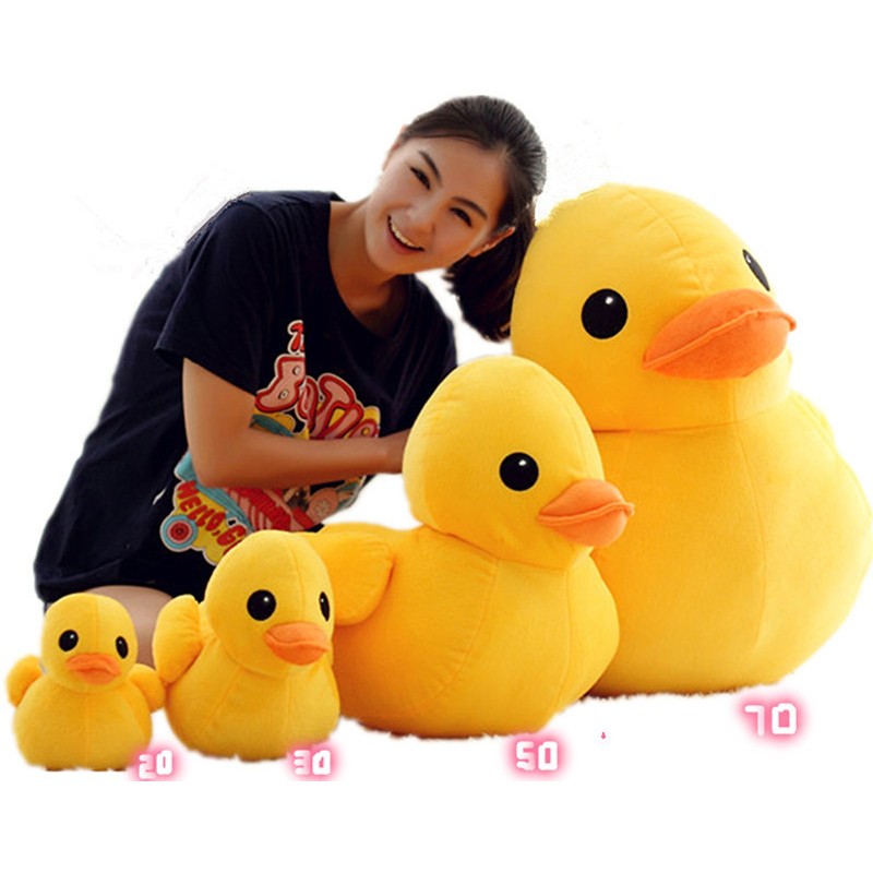 Bansusu 30CM Plush Yellow Duck Soft Stuffed Animal Toy Sofa