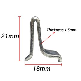 Adjustable Steel Pilaster Shelf Support Clip –40 Pieces