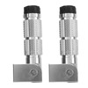 2Pcs Motorcycle Foldable Foot Pegs M8 Antislip Aluminium Alloy Universal