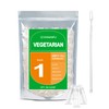 WANANFU Size 1 Empty Capsules Vegetarian (100 Count) Bundle with