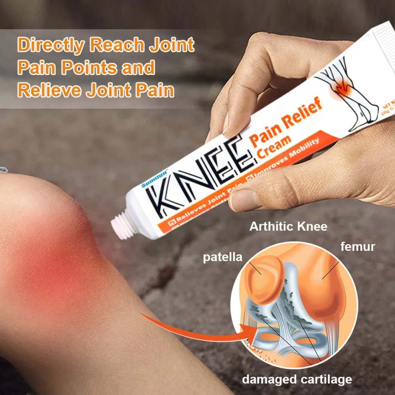 . Crema For Aliviar El Dolor De Rodilla, Pomada For