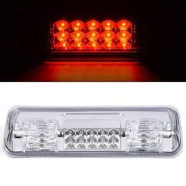 ALLGOOD LED 3rd Third Brake Lights, Compatible with Ford F150 Lobo 2004-2008, Fit Ford Explorer Sport Trac 2007-2010, Fit Lincoln Mark LT 2006-2008, Clear Lens Chrome Housing