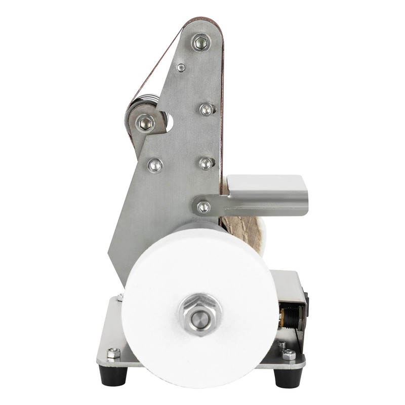 Mini Electric Belt Sander, 7 Adjustable Speed Bench Grinder, Portable