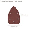 Kozelo 25pcs Mouse Sander Detail Sandpaper - [1200 Grit, 3.5"