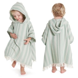 ZICOTO Stylish Hooded Beach Towel for Kids - Extra Soft and Fast Drying Poncho for Toddlers 1-3 Years is Made of Premium Cotton - Perfect Baby Cover Up for Beach Days or Pool and Bath Time Adventures