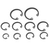 sourcing map 100Pcs Internal Retaining Ring Circlip Assortment Set, 65