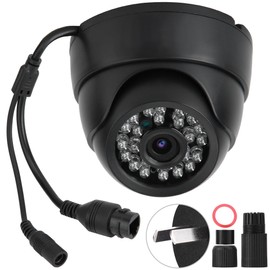 DC 12V Wide Angle Indoor 720P IP Camera Infrared Home Security Dome Camera