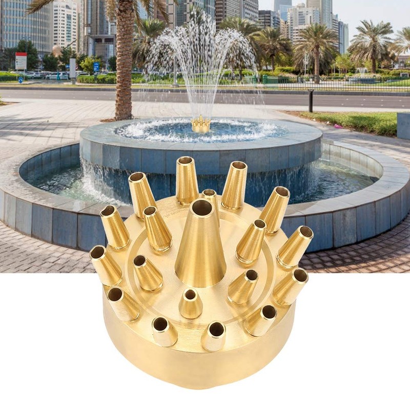 Fdit Pond Fountain Head, Garden Water Fountain Spray Nozzle Sprinkler