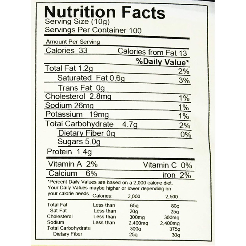 Qbubble Tea Powder, Peach, 2.2 Pound