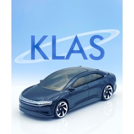 Hot Wheels Lucid Air (Black) 1/5 Factory Fresh - 2023-97/250 (Short Card) - COMES IN A KLAS CAR KEEPER PROTECTIVE COLLECTORS CASE - HKK76