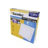 Sanelec 1265 Panel Cuadrada para empotrar, 18W, Luz Fría