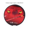 5Pcs 100M Nylon Lure Bait Fishing Line Wearproof Strong Toughness
