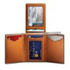 KEMISANT Men Wallet Slim Leather Wallet Card Holders for 15