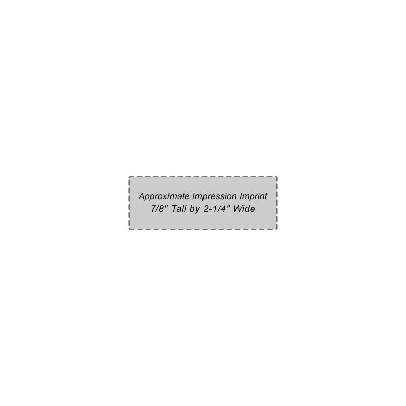 Acorn Sales - Large Notice Of Action Rubber Stamp