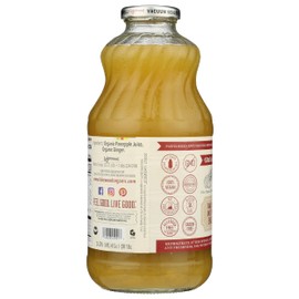 Lakewood Organic Pineapple Ginger Juice, 32 FZ