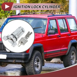 HEROFFIX No.926-070 Ignition Lock Cylinder for Jeep Cherokee 1974-84 for Buick for Oldsmobile Ignition Switch Cylinder Lock Metal