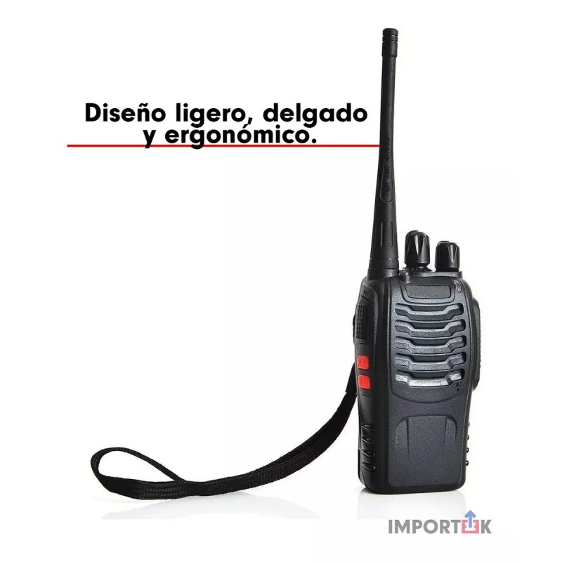 Importeek 4pz Radio Comunicacion Profesional Largo Alcance 2 Vias