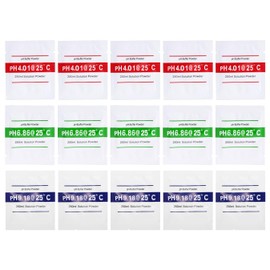 Nynelly pH Meter Buffer Solution Powder, 15 Pack