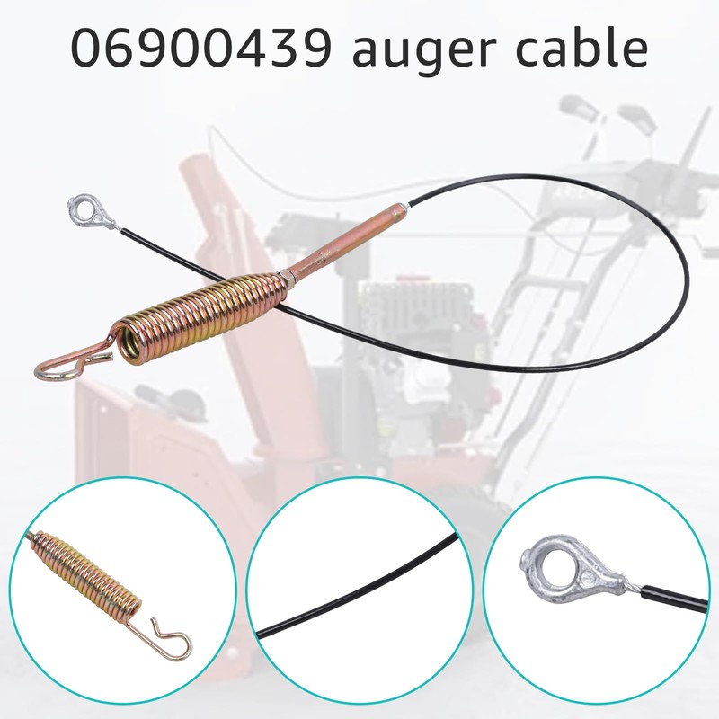 LCMLA 06900439 Auger Control Cable Compatible with Ariens Gravely Ariens