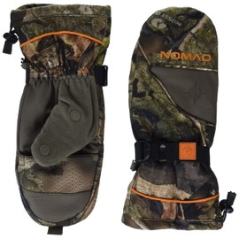 Nomad Men's Standard Conifer NXT Flip Mitt | Convertible Hunting Mittens, Mossy Oak Droptine Camo, X-Large