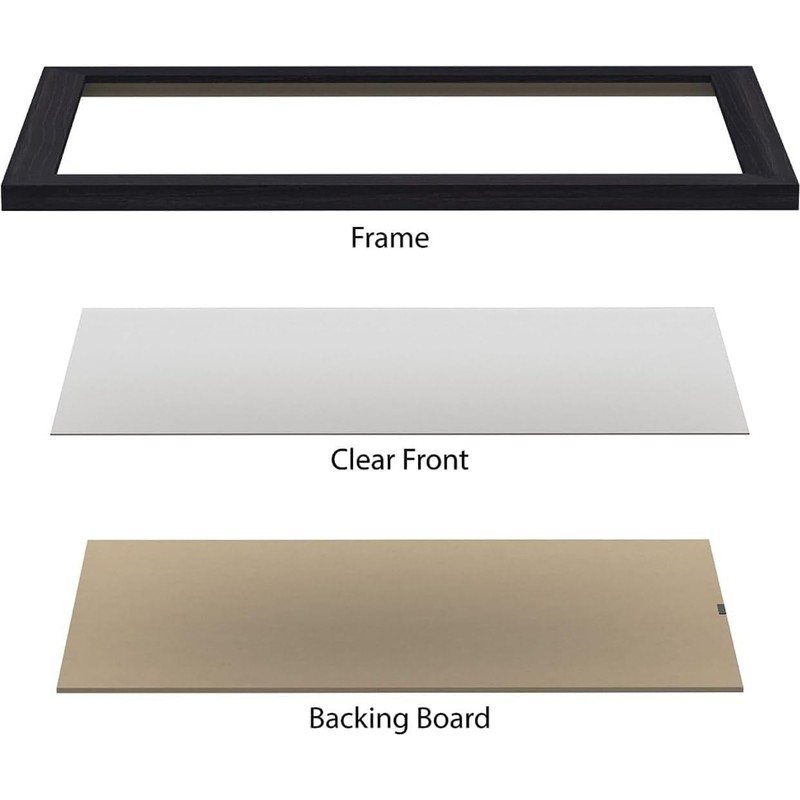 Bargain Shop Az Pack Of 3 Modern A5 Wooden Effect